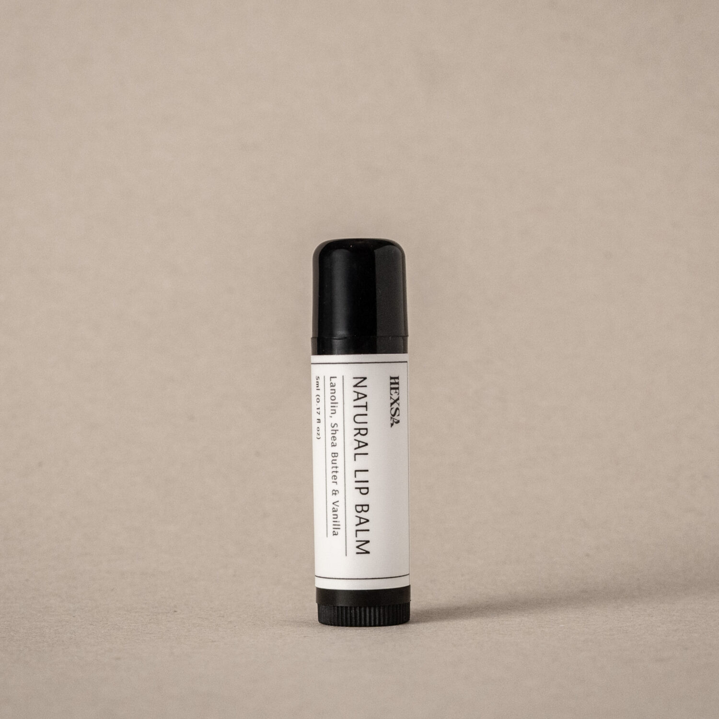 Natural Lip Balm – Hexsa – organic lip balm with lanolin, shea, coconut and vanilla